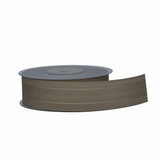 Nastro Supreme grossgrain Arpimex tortora 25mm 20mt, costine in rilievo e colore neutro elegante. Ideale per bomboniere e packaging. ean 8018318256905
