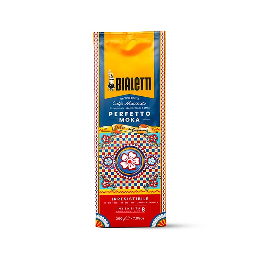bialetti bialetti dolce e gabbana caffe macinato perfetto moka irresistibile 200 gr ean 8006363039772