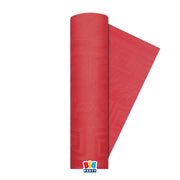 Big Party Mantel de Papel Damasco 1,20 x 5 mt Rojo