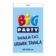 Big Party Mantel TNT 160 x 260 Cm Celeste