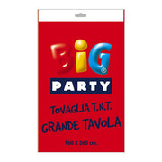 Big Party Mantel Tnt 160 x 260 Cm Rojo