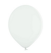 Bigiemme Globo de Látex 10,5" / 27 Cm Blanco 12 Uds