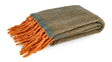 bizzotto bizzotto coperta winnie di natale con frange 130 x 170 blu arancione ean 8051836754041