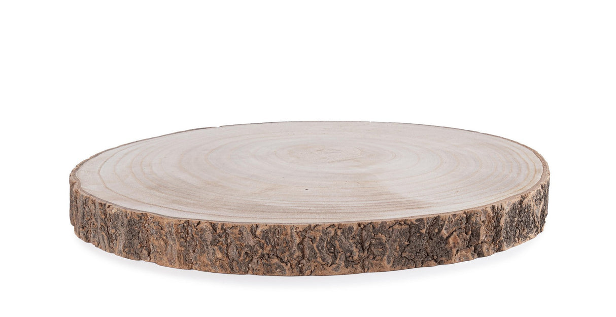 bizzotto bizzotto piatto decor di natale marvin h 3 cm d 30 cm legno tondo ean 8051836719200