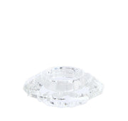 Bizzotto Portavelas Eldrid 1P H 3,3 Cm Ø 9 Cm Cristal Transparente