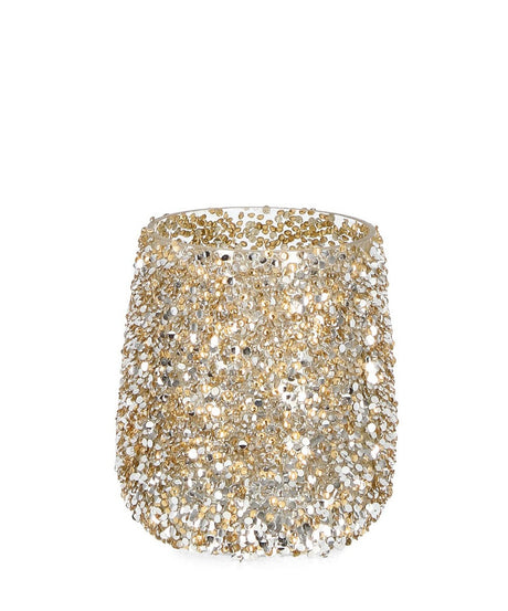 bizzotto bizzotto portacandela di natale d 10 cm h 12 cm vetro brillant oro ean 8051836698642