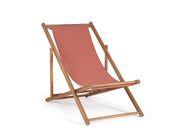 Bizzotto Danubio Tumbona Terracota Acacia Efecto Teka