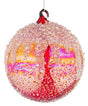 bizzotto bizzotto sfera di natale wink d 100 mm vetro rosso ean 8051836734494
