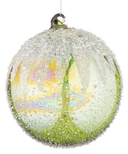 Bizzotto Esfera Navideña Wink D 150 Mm Vidrio Verde