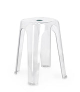 bizzotto bizzotto sgabello sonny h 465 cm bianco trasparente ean 8051836671737