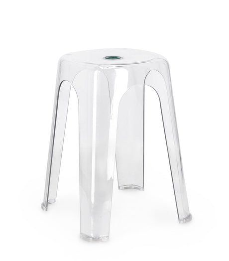 bizzotto bizzotto sgabello sonny h 465 cm bianco trasparente ean 8051836671737