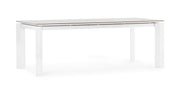 Bizzotto Tavolo Allungabile Otavio Rettangolare 220 - 280 - 340 x 95 Cm Bianco