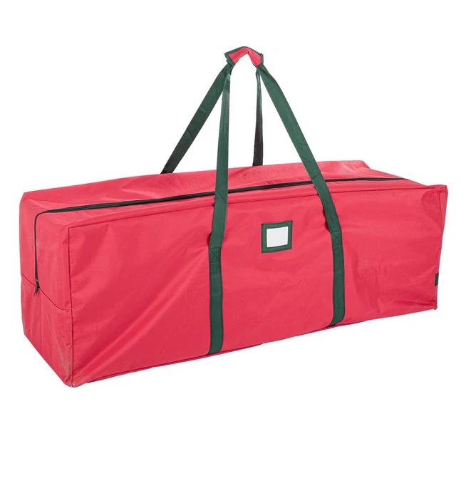 Bolsa Portaárbol de Navidad Bizzotto XMas Rectangular H 270 Cm Rojo