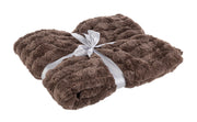 Bizzotto Manta Wolly Navidad 150 x 130 Cm Marrón