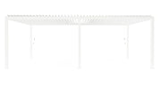 Bizzotto Ocean Pérgola Bioclimática Blanca Aluminio 360×720 cm
