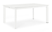Bizzotto Konnor Mesa Extensible Blanco Aluminio 160–240 cm