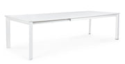 Bizzotto Konnor Mesa Extensible Blanca Aluminio 200–300 cm