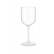 Brevetti WAF Cáliz Croisière FM35 42 cl en Policarbonato con Tallo Blanco – Cáliz Resistente para Vino y Exterior