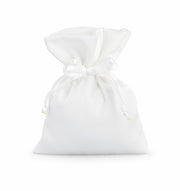 Cupido&Co. Bolsa Portalometas Raso Blanco 80 x 100 Mm 12 Uds