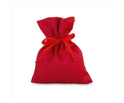 Cupido&Co. Portaconfites Bolsa Satén Rojo 80 x 100 Mm 12 Uds