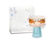Cupido&Co. Vela Angelito Azul D 75 Mm H 95 Mm con Bolsa de Compra