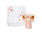 Cupido&Co. Vela Angelito Rosa D 75 Mm H 95 Mm con Bolsa de Regalo