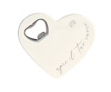 cupidoco cupidoco apribottiglie a cuore bianco bomboniera elegante e utile 8 x 85 cm ean 8058196010442