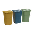 dea home dea home set 3 pattumiere eco 3 da 50l raccolta differenziata 39 x 36 cm h 54 cm ean 8009371043403