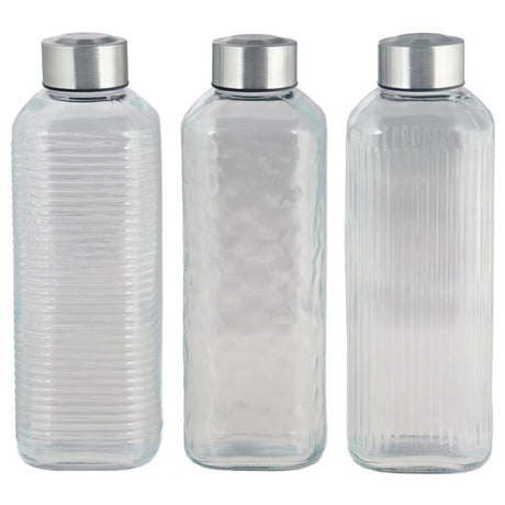 di mo di mo bottiglia hydro 1 litro in vetro con tappo a vite assortita 1 pz ean 8010402525980