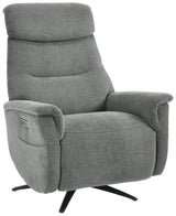 di mo di mo poltrona relax jacquelin in tessuto grigio scuro con regolazione elettrica poltrona comfort recliner ean 8010402506804