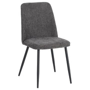 Silla DI.MO Tracy en Tela Gris Oscuro 57x45x84 cm – Diseño Moderno