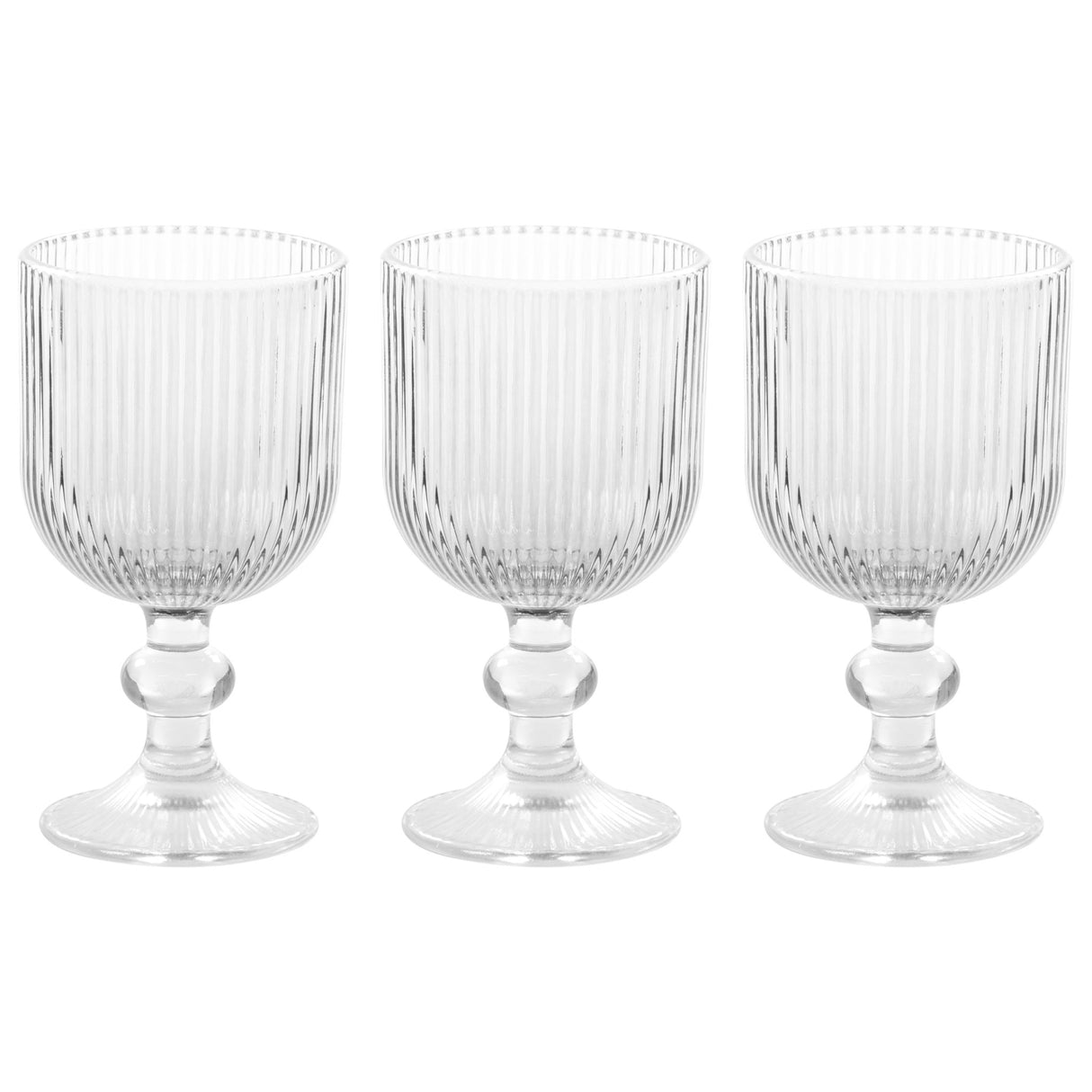 di mo di mo set 3 calici pillar cc 260 vetro trasparente ean 8010402505579