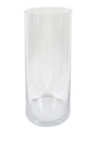 due esse distribuzioni due esse distribuzioni vaso cilindro h 38 cm d 15 cm vetro natural scatola regalo ean 8034048464762