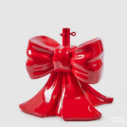 Base EDG Enzo De Gasperi para Árbol de Navidad Pino Copos H 45 Cm L 43 Cm L 43 Cm Rojo