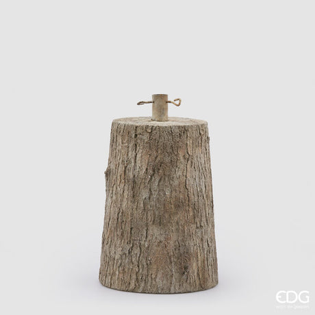 edg enzo de gasperi base tronco per pino h55d30 14kg natural