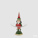 edg enzo de gasperi edg enzo de gasperi alzata soldatino natale h 305 cm d 22 cm green red ean 8059824539410