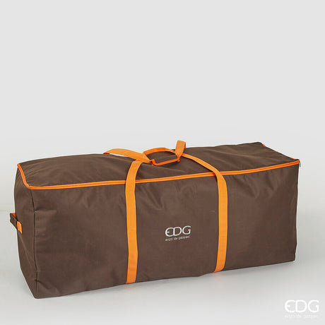 edg enzo de gasperi edg enzo de gasperi borsone per albero di natale h 50 cm l 120 cm l 38 cm brown ean 8059824603807