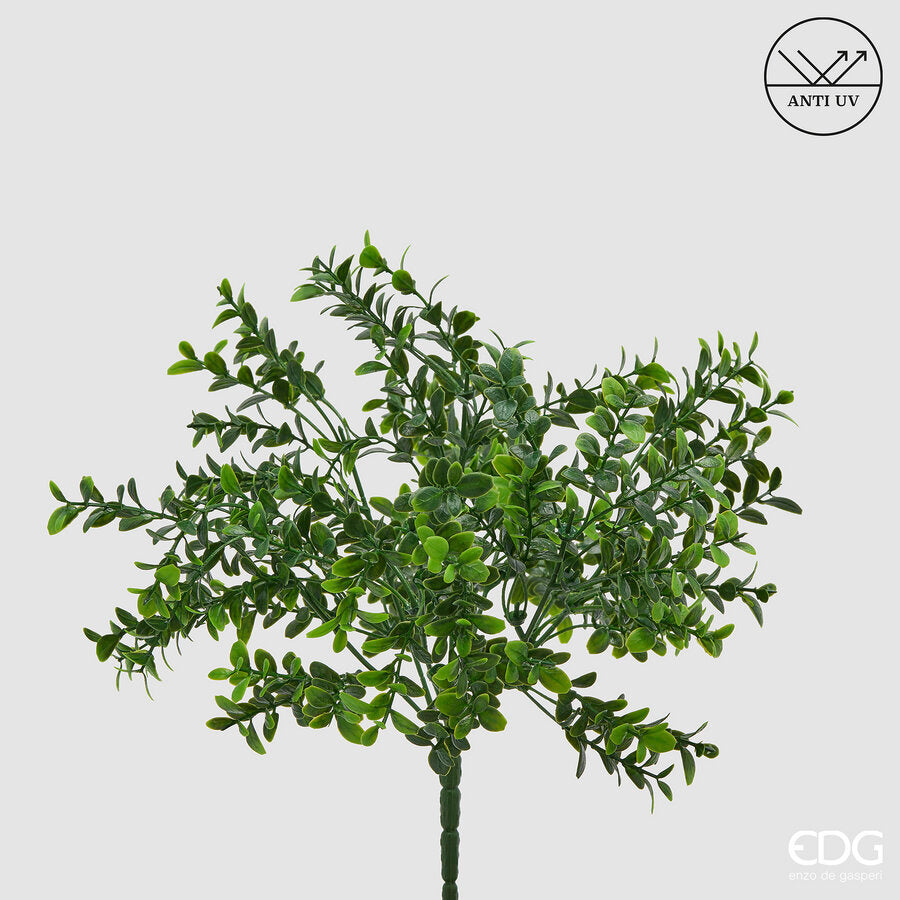 edg enzo de gasperi edg enzo de gasperi bosso cespuglio anti uv h 30 cm pianta artificiale verde ean 8059824658074