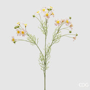 EDG Enzo De Gasperi Rama de Manzanilla con Hojas H 70 Cm Planta Artificial Rosa