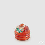edg enzo de gasperi edg enzo de gasperi candela circle con profumo h 75 cm d 75 cm bomboniera vetro nordic vetiver ean 8059824517845