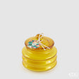 edg enzo de gasperi edg enzo de gasperi candela circle con profumo h 95 cm d 95 cm bomboniera vetro amber ean 8059824517869