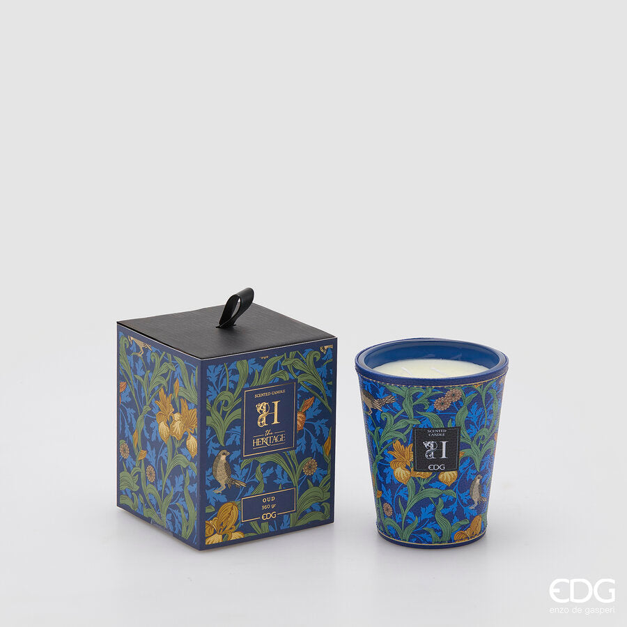 edg enzo de gasperi edg enzo de gasperi candela heritage con profumo h 12 cm oud ean 8059824525918
