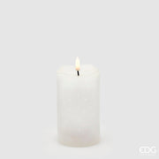 Candela LED EDG Enzo De Gasperi Starry con Moccolo H 12,5 cm D 7,5 cm IP20 Marfil
