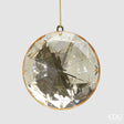 edg enzo de gasperi edg enzo de gasperi decoro diamante rotondo di natale da appendere l 65 cm d 125 cm pp champagne ean 8059824535368