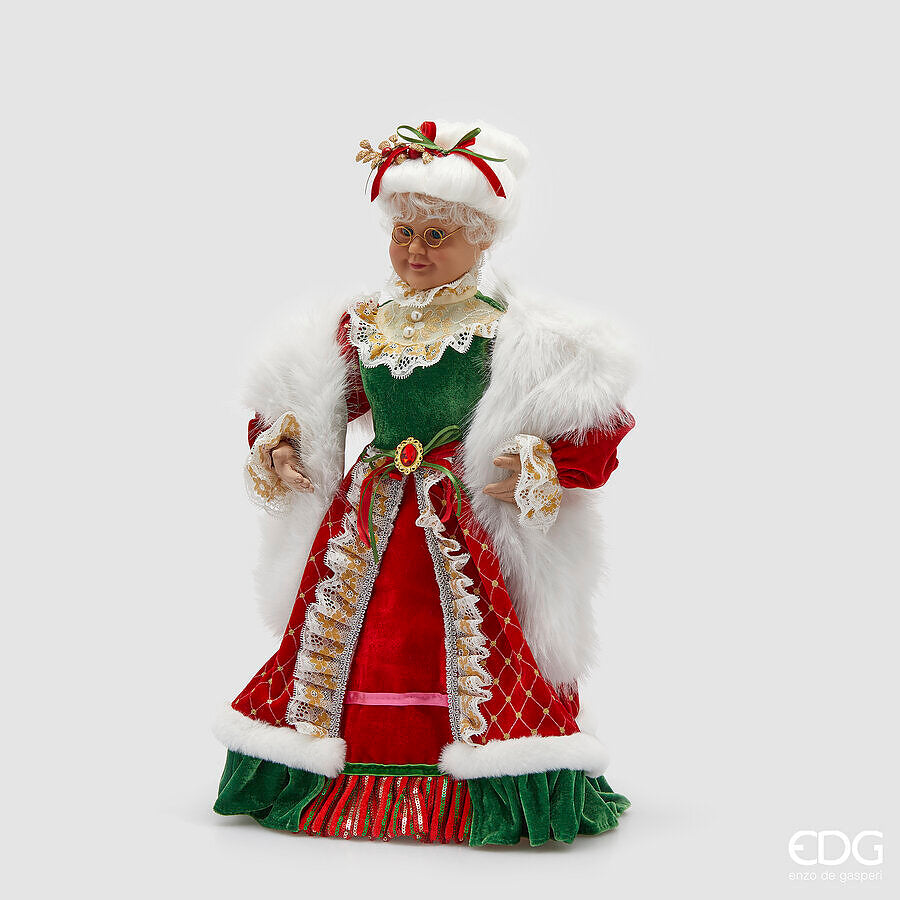 edg enzo de gasperi edg enzo de gasperi decoro mamma natale h 51 cm green red ean 8059824567291