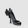 edg enzo de gasperi edg enzo de gasperi decoro scarpa portabottiglia di natale h 22 cm l 25 cm l 16 cm black ean 8059824562784
