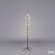 edg enzo de gasperi edg enzo de gasperi faggio di natale con 240 led d 55 cm h 150 cm tronco lungo smontabile black ean 8056372826184