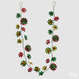 edg enzo de gasperi edg enzo de gasperi gerbera metal festone di natale l 182 cm green red ean 8059824544742