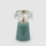 edg enzo de gasperi edg enzo de gasperi lampada da tavolo lily h 1750 cm d 11 cm ip20 salvia scatola regalo ean 8059824607881