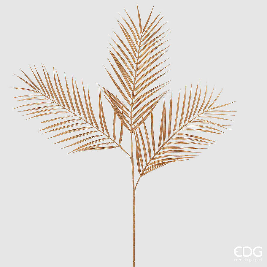 edg enzo de gasperi edg enzo de gasperi palma areca 3 rami di natale h 90 cm gold ean 8059824379221
